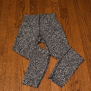 Lululemon Athletica Monochrome Patterned Leggings